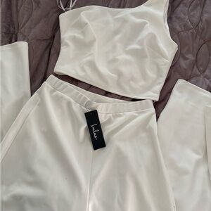 Lulu's Elegant White Ensemble